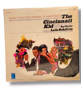 Lalo Schifrin The Cincinnati Kid LP Vinyl Ray Charles Steve McQueen The Cock Fig - Picture 1 of 4