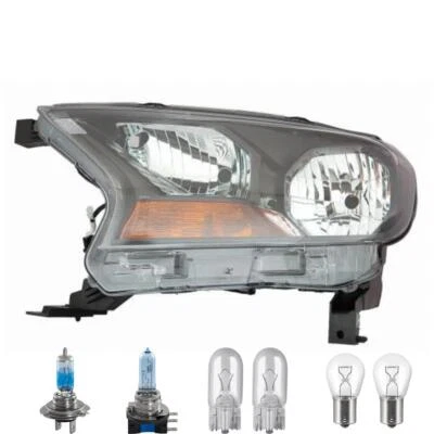 Scheinwerfer links Schwarz inkl. OSRAM Premium Lampen für Ford Ranger TKE - Bild 1 von 4