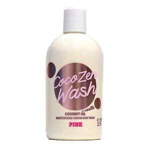 Victoria's Secret Pink Coco Zen Coconut Oil & Vanilla Body Wash 12 Fl Oz