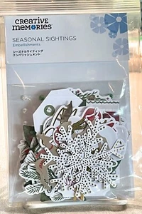 Creative Memories Seasonal Sightings Foiled Embellishments. NiP - Picture 1 of 2