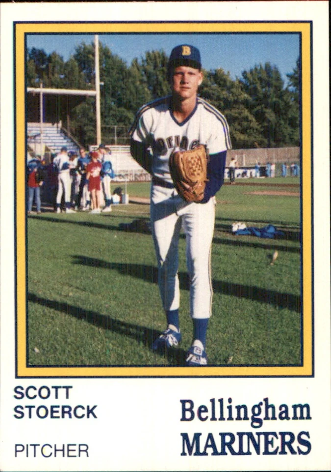 Scott Stoerck 1987 Bellingham Mariners #26 RC FREE SHIPPING AutographDen - Image 1 of 2