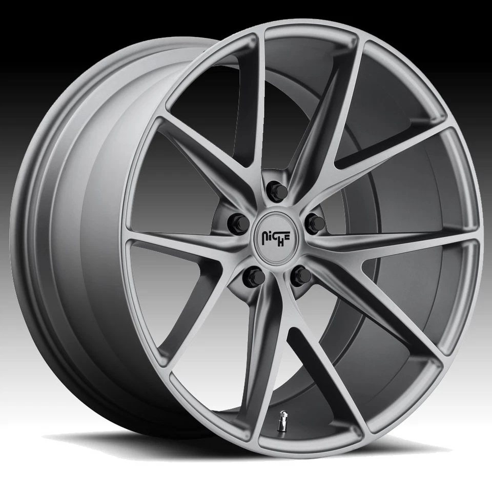 4/Nicho M116 Misano Antracita 19x8,5 5x112 42mm (M1161985F8+42) Foto 1 de 1
