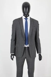 HUGO BOSS Anzug, Mod. Helford/Gander3, Gr. 94 / US 38L, Slim Fit, Open Grey - Picture 1 of 13