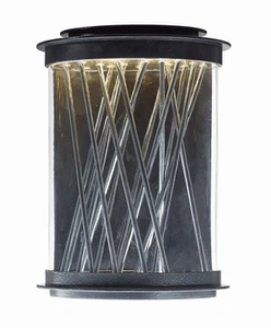 Maxim Lighting 53497CLTEPC Bedazzle-Outdoor Wall Lantern Aluminum/Steel-10.5 - Picture 1 of 4