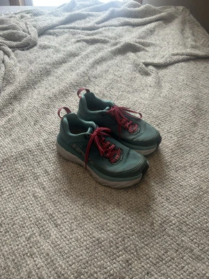 Hoka One One W Bondi 6 Running Shoes 1019272 MIDP Teal Pink Women's 7 - Image 1 of 4