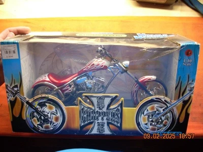 West Coast Choppers red Sturgis Special JJ04-10-02 Jesse James 1:10 SEALED BOX - Image 1 of 4
