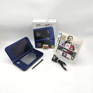 Console New Nintendo 3DS XL Blu Top IPS Box Scatola Accessori e Giochi in Regalo - Imagen 1 de 22