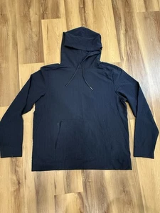 Pullover Waffle manga larga con capucha BRADY - Azul marino XXL 2XL Tom Brady - Imagen 1 de 5