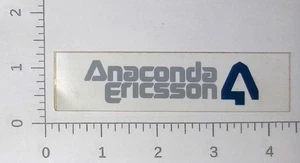 Calcomanía adhesiva vintage de cables de minería de carbón marca Anaconda Ericsson - Imagen 1 de 1