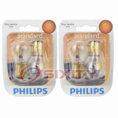 2 bombillas de luz de señal de giro trasera Philips para Dodge Coronet Custom Lancer tg Foto 1 de 4