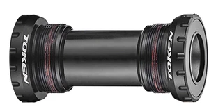 Token TK878 Threaded Bottom Bracket - English, Shimano HollowTech II, Black - Picture 1 of 1