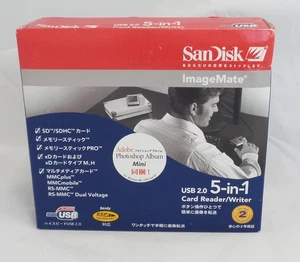 Sandisk ImageMate 5-in-1 USB 2.0 SD/SDHC/MMC/MS/MS Pro/xD Reader (SDDR-99-A15) - Picture 1 of 1