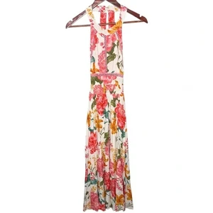 Maxi abito ABEL THE LABEL Rumi floreale piccolo - Foto 1 di 9