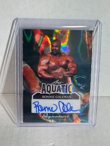 Ronnie Coleman 2025 Leaf Signature Series Aquatic Auto 1/1 - Bild 1 von 2