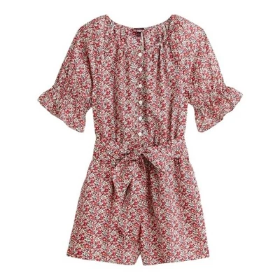NEW J Crew Liberty Betsy Ann Floral Romper Size Small - Image 1 of 4