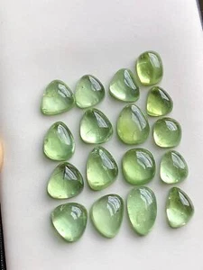 Natural peridot cabochons 50 carats - Picture 1 of 10