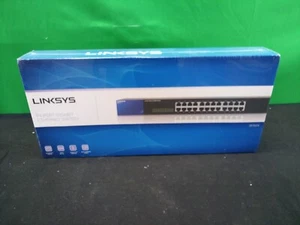 Linksys SE3024 24-Port Metallic Gigabit Ethernet Switch - NEW Sealed - Picture 1 of 3