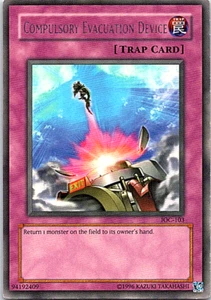 Compulsory Evacuation Device IOC-103 Yu-Gi-Oh! Card Moderate Play Unlimited - Picture 1 of 1