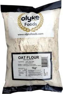 Olyke Gluten Free Oat Flour 1kg | 100% Oats - Picture 1 of 8