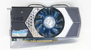 HIS AMD Radeon HD 7850 IceQ X 2GB GDDR5 Graphics CardH785QN2G2M - Picture 1 of 4