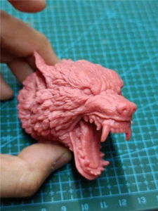 1/6 Male Head Sculpt Unpainted Werewolf Wolf Anime For 12inch Action Figure Doll - Picture 1 of 8