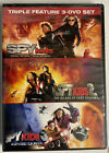 ✅ SPY KIDS TRIPLE FEATURE 3 DVD Set, Sealed‼️
