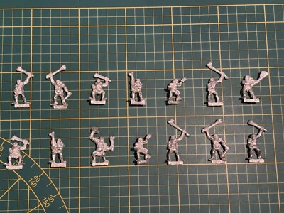 Warhammer Vampire Counts Vampirfürsten 14 Classic Ghouls Ghule Metal usato - Immagine 1 di 4