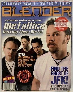 Blender CD-ROM Magazine Metallica Devo Jon Stewart Volume 2.4 Windows MAC NEW - Picture 1 of 5