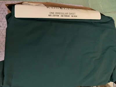 "Sábana irregular ajustada vintage Ralph Lauren Western King 72""x84"" 200 TC" Foto 1 de 4