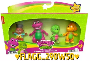 BARNEY'S WORLD Hey Friends Pack Barney Baby Bop Billy David Figuras 2025 *LEER* - Imagen 1 de 2