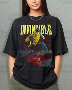 Retro Invincible Mark Superhero T-Shirt, fan gift - Picture 1 of 3