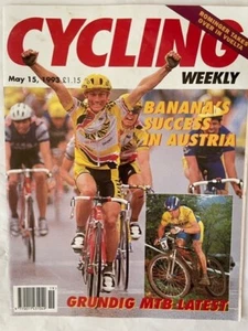 CYCLING WEEKLY - 15 MAY 1993 - BANANA'S SUCCESS  IN AUSTRIA - GRUNDIG MTB - Picture 1 of 1