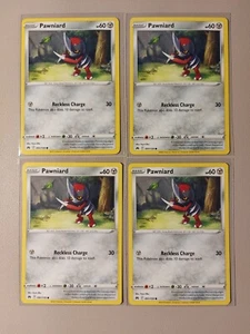 4x Pawniard 091/159 Pokemon card Crown Zenith common NM - Picture 1 of 1