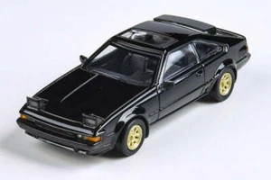 1984 Toyota Celica Supra XX with lights up (Black),Scale 1:64 by Para64 - Picture 1 of 4