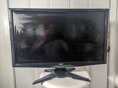 Acer G245HQ 24" Widescreen LCD Monitor EUC With Cables HDMI - Image 1 of 4