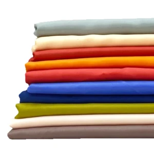 Tessuto Fodera Poliestere Tinta Unita Larghezza 60" Al Metro 18 Colori Qualità Premium - Foto 1 di 20