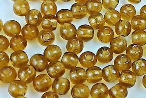Cuentas redondas de vidrio checo talla 3,00 mm ""OLIVINO OSCURO"" (100) piezas - Imagen 1 de 1