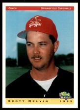 1993 Classic Best Springfield Cardinals Scott Melvin Springfield Cardinals #29