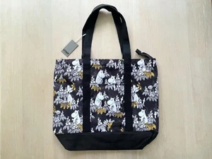 Large Moomin Tote Bag with Moomins, Durable Shopping Bag with zipper - Picture 1 of 7