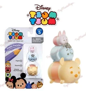 Disney Tsum Tsum Serie 5 Pastell Parade Ferkel Eeyore & Winnie Minifigur 3er-Pack - Bild 1 von 1