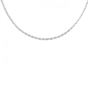 Authentic K18WG Necklace  #260-006-619-7003