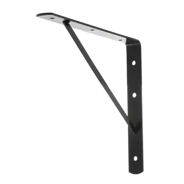 Everbilt Medium Duty Shelf Bracket Black 10" " 14287