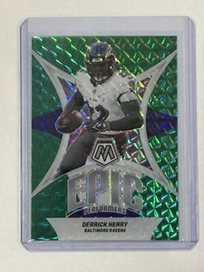 2024 Panini Mosaic - #16 Derrick Henry Green Mosiac - Picture 1 of 2