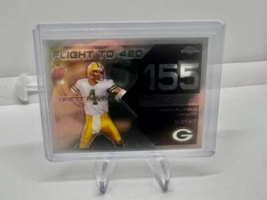 BRETT FAVRE 1997 TOPPS CHROME FLIGHT TO 420 155 SHIPPING DISCOUNTS - Picture 1 of 1
