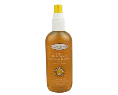 CLARINS Sun Care Oil Intensive Tanning For Body & Hair  - Image 1 of 2