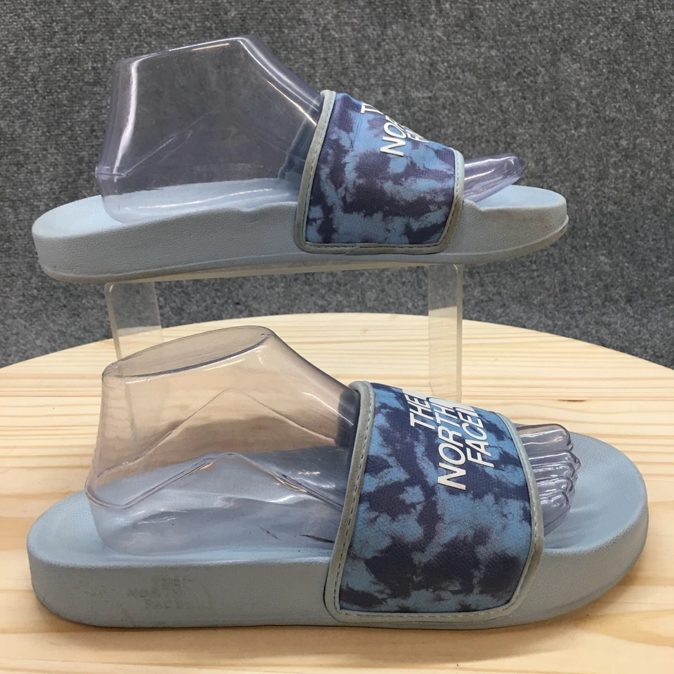 Sandalias The North Face para mujer 9 Basecamp III Slides cómodas tela azul sin cordones Foto 1 de 4