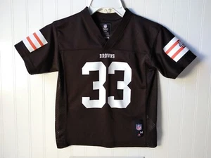Cleveland Browns NFL Team Apparel #33 Trent Richardson Football Jersey Youth Med - Picture 1 of 8