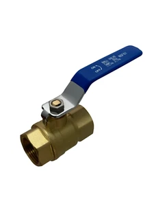 Válvula de bola hembra XFITTING 3/4" 1 pieza, puerto completo, 600 WOG, 1/4 vuelta, FNPT - Imagen 1 de 7