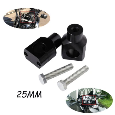 1" Handlebar Risers Clamps fit For Honda Shadow VLX 600 Aero 750 Interceptor 800 - Image 1 of 4