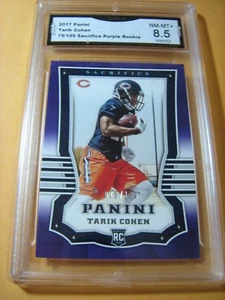 Tarik Cohen Bears 2017 novato púrpura radiocontrol # 79/199 grado 8,5 - Imagen 1 de 1